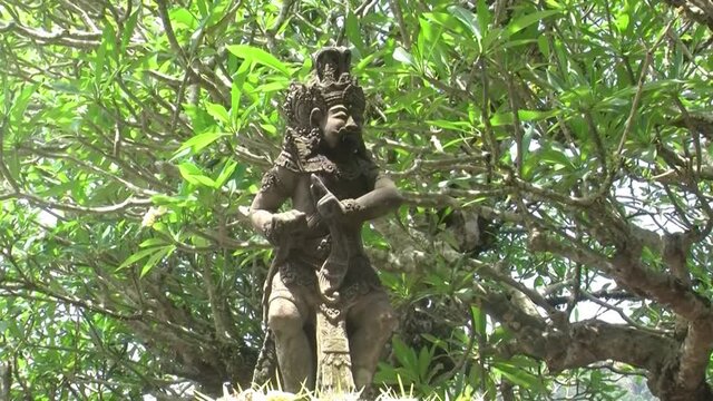 Statue of Pura Kehen temple complex in Bangli, Bali.
