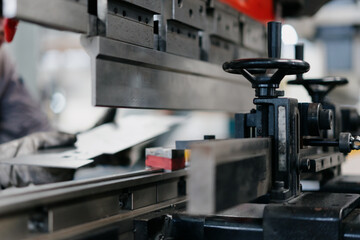 man working in factory