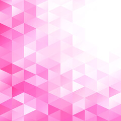 Pink Grid Mosaic Background, Creative Design Templates