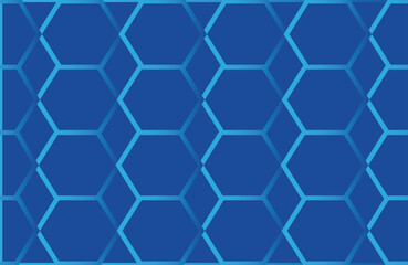 Naklejka premium The patterns of the hexagon.