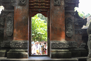 Ubud, BALI, INDONESIA - January 25 2020- Tirta Empul Temple