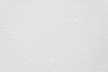 Close up plastic white foam sheet surface texture background.