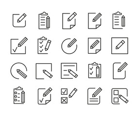 Simple set of register related outline icons. Elements for mobile concept and web apps. Thin line vector icons for website design and development, app development. - obrazy, fototapety, plakaty
