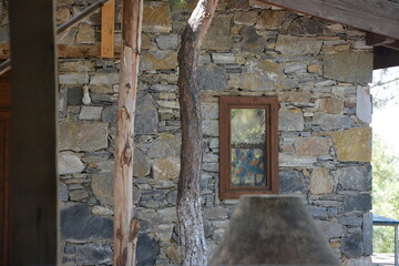 Old house window.