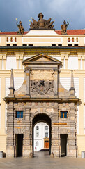 Matthias Gate between the First and the Second Courtyard of Prague Castle, Praha, Czech Republic