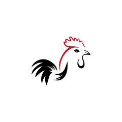 Rooster Logo Template