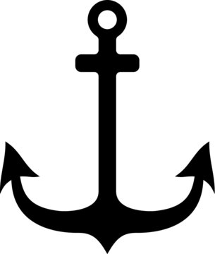 Vector illustration of the anchor