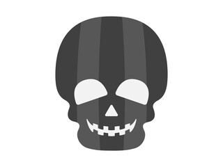 スカルのキャラクターのイラスト