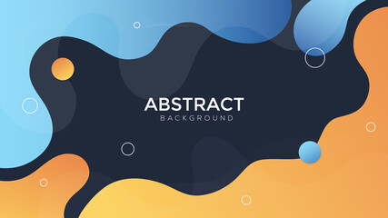 Abstract colorful background with overlaping layer background	