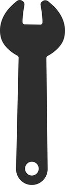 Wrench, key, spaner tool icon