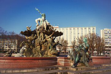 Germany. Berlin. Fountain 