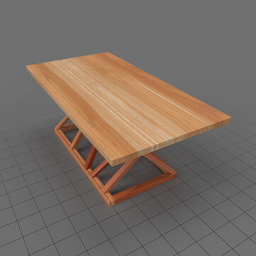 Modern dining table