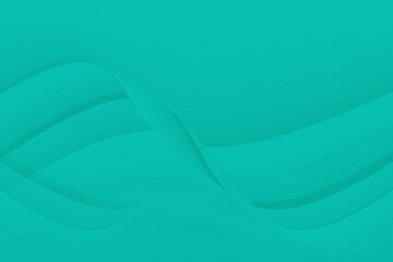 Neo mint background in a modern trend shade, a beautiful textural eyelash with waves and patterns. Template for screensaver or packaging, abstract illustration in blue. 