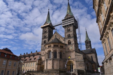 Fototapeta na wymiar travel in Germany Bamberg