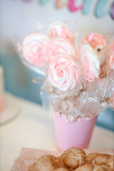 A close up of a decorated cake on a table