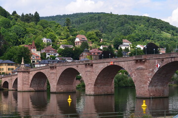 Fototapeta na wymiar travel in Germany Heidelberg