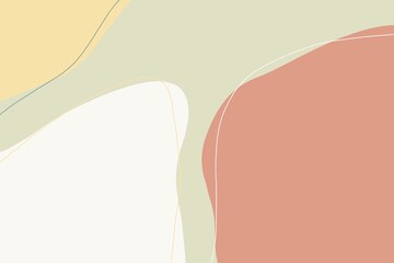 Abstract illustration copy space background template