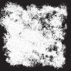 Collection of urban grunge textures. Abstract vector background in black and white color. Dirty and grungy paint on old wall.