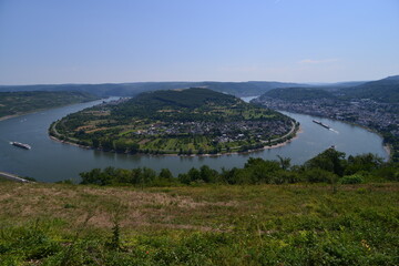 Obraz premium travel in Germany Rhine