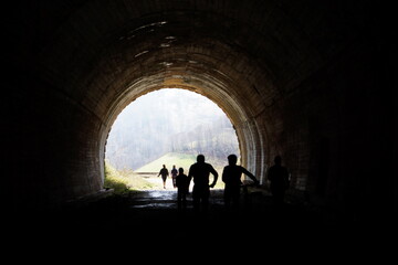 Puerto Estacas de Trueba y tunel de la enga&ntilde;a en Vega de Pas