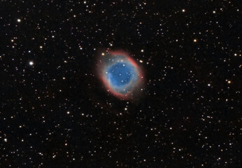 The Helix Nebula, also known as The Helix, NGC 7293, is a large planetary nebula ocated in the constellation Aquarius.