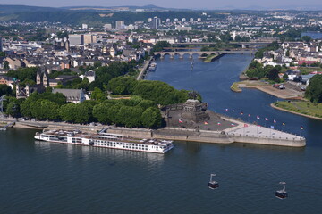 Fototapeta premium travel in Germany Rhine