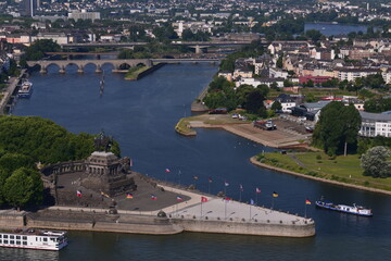 Naklejka premium travel in Germany Rhine