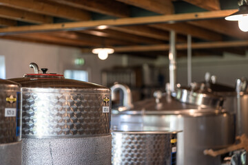 Visite d'une brasserie artisanale