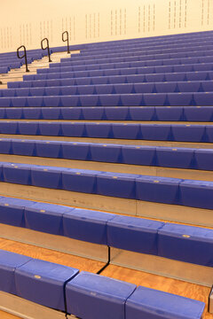 Empty School Gym