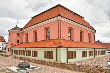 Fototapeta na wymiar Wielka Synagoga w Tykocinie na Podlasiu, filia Muzeum Podlaskie w Białymstoku, druga co do wielkości i jedna z najstarszych synagog w Polsce.