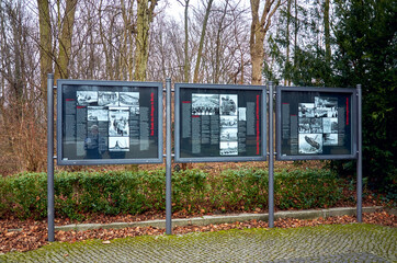 Germany. Berlin. Treptow Park in Berlin. February 17, 2018