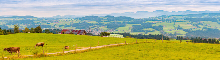 Countryside farm in Bavaria, Germany, Europe