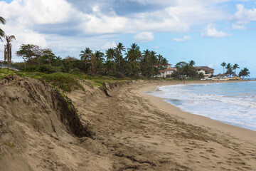 Golden sand beach, Dominican Republic, Caribbean