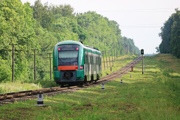 passenger rail transportation	