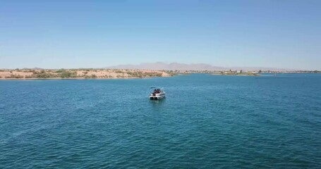 Pontoon Boat Party on The Lake