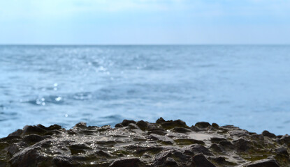 Fototapeta na wymiar Nice sea view. Landscape. Skyline view