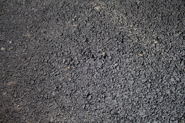Coarse Black and gray pavement texture