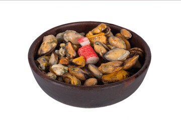 mussels and seafood