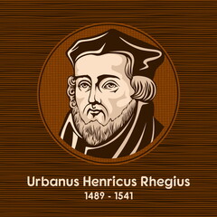 Urbanus Henricus Rhegius (1489 - 1541) was a Protestant Reformer who was active both in Northern and Southern Germany in order to promote Lutheran unity in the Holy Roman Empire.
