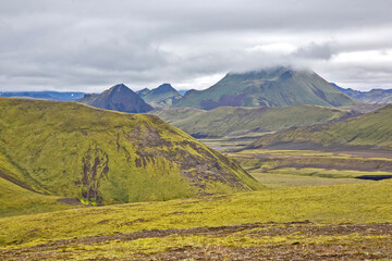 Fototapeta premium Beautiful mountain landscape in Iceland. Nature and places for wonderful travels