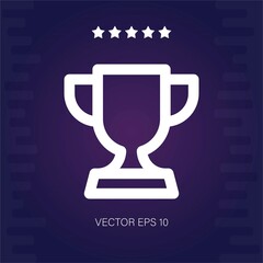 cup vector icon modern illustration