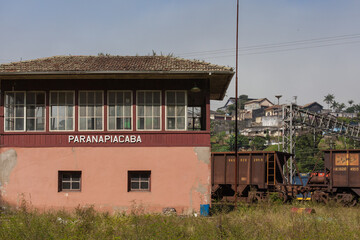 View of Paranapiacaba, district of Santo Andre - SP - Brazil