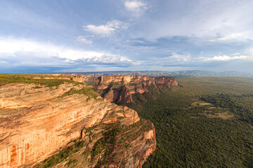 Stone City at Chapada dos Guimaraes National Park - Mato Grosso - Brazil