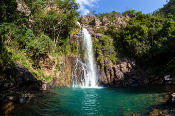 Serra Azul Waterfall - Nobres - Mato Grosso - Brazil