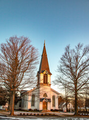 Cherryville, New Jersey;  Cherryville Baptist Church. NJ
