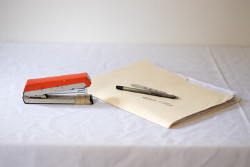 office equipment on a white background