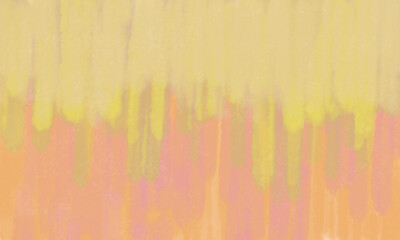 背景素材：黄色とピンクの抽象的な水彩画風デザイン