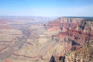 Amazing landscape view of Grand Canyon National Park, Arizona, America, USA.