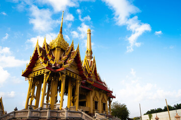 Thai temple in city