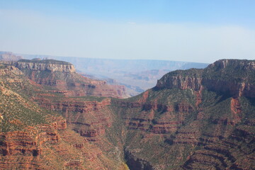 Amazing landscape view of Grand Canyon National Park, Arizona, America, USA.
